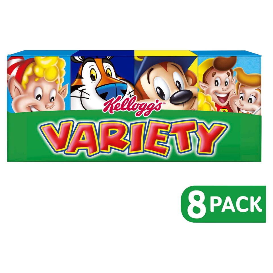 image 1 of Kellogg's Variety Cereal 8 Pack 191G