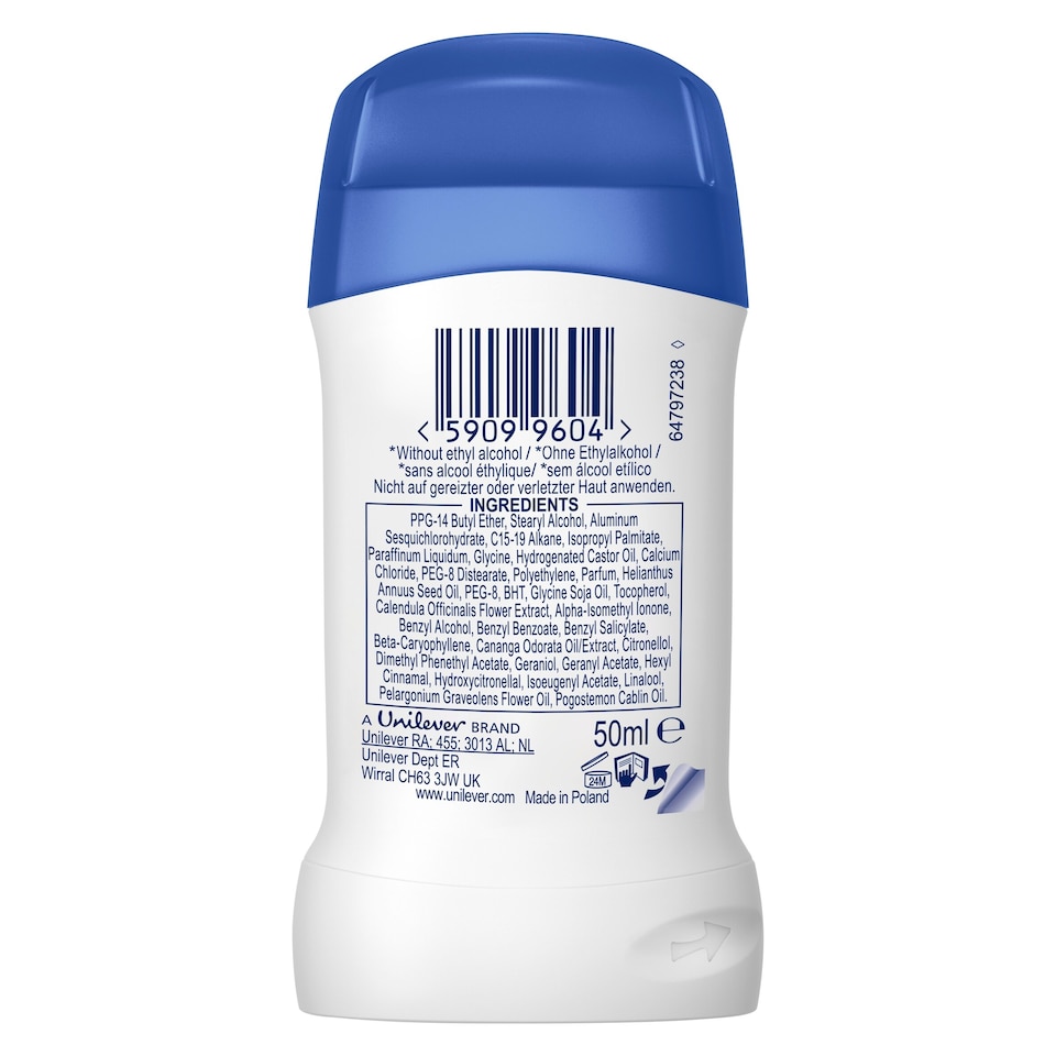 image 1 of Dove Women Advanced Antiperspirant Deodorant Stick Original 50ml