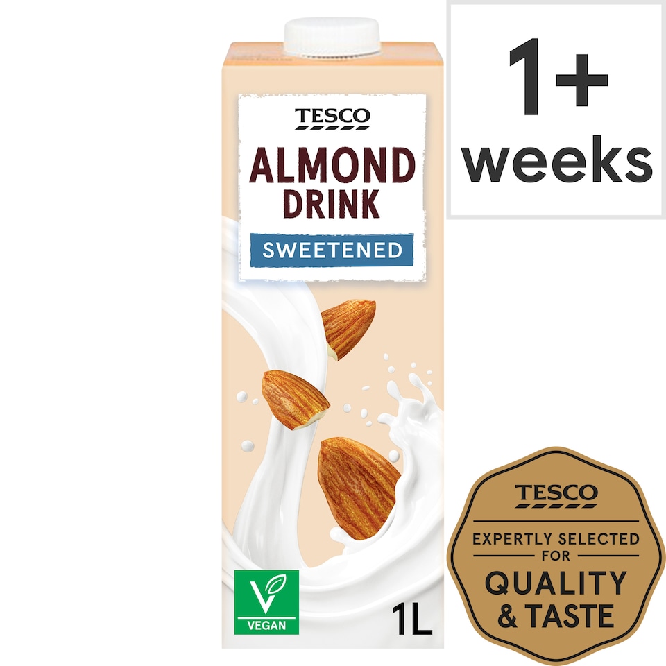 Tesco Sweetened Almond Drink 1L