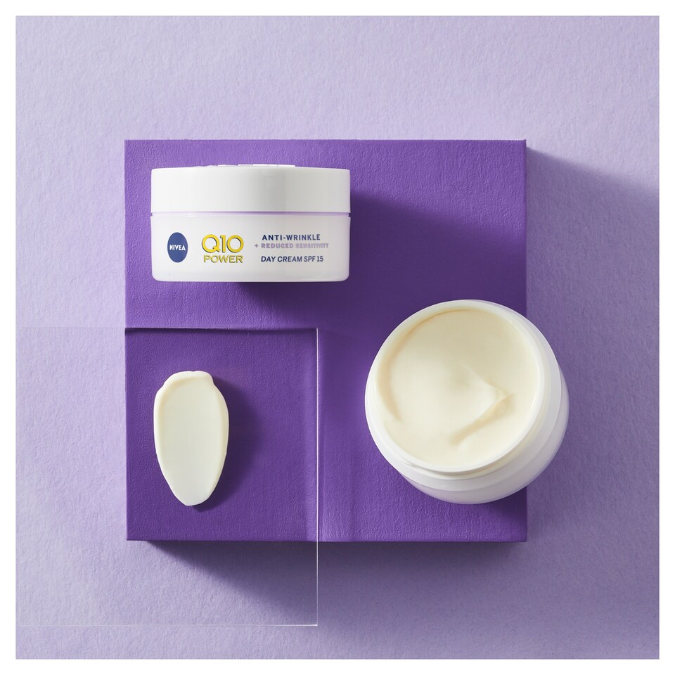image 1 of Nivea Q10 Sensitive Anti Wrinkle Day Cream Spf15 50Ml