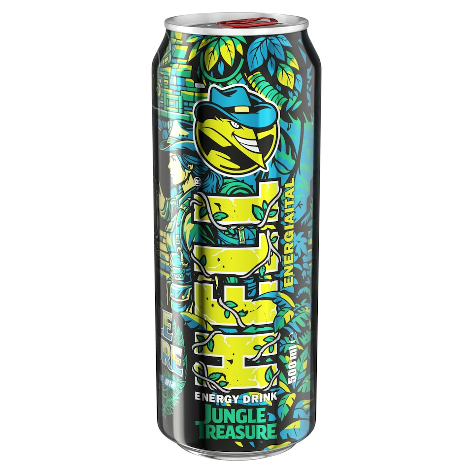 image 1 of HELL Jungle Treasure Lime and Mint Flavour Energy Drink 500 ml