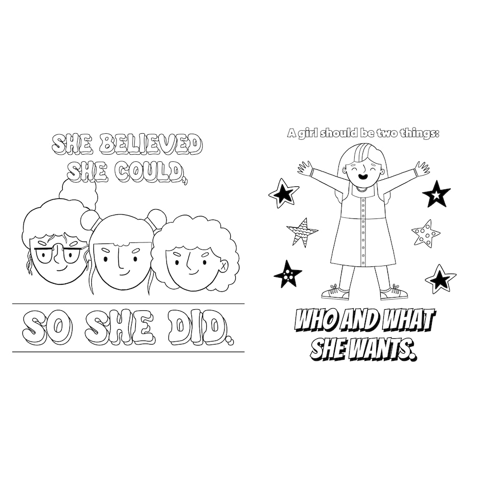 image 1 of Fierce Colouring Book