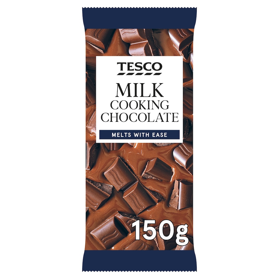 Tesco Milk Cooking Chocolate 150G