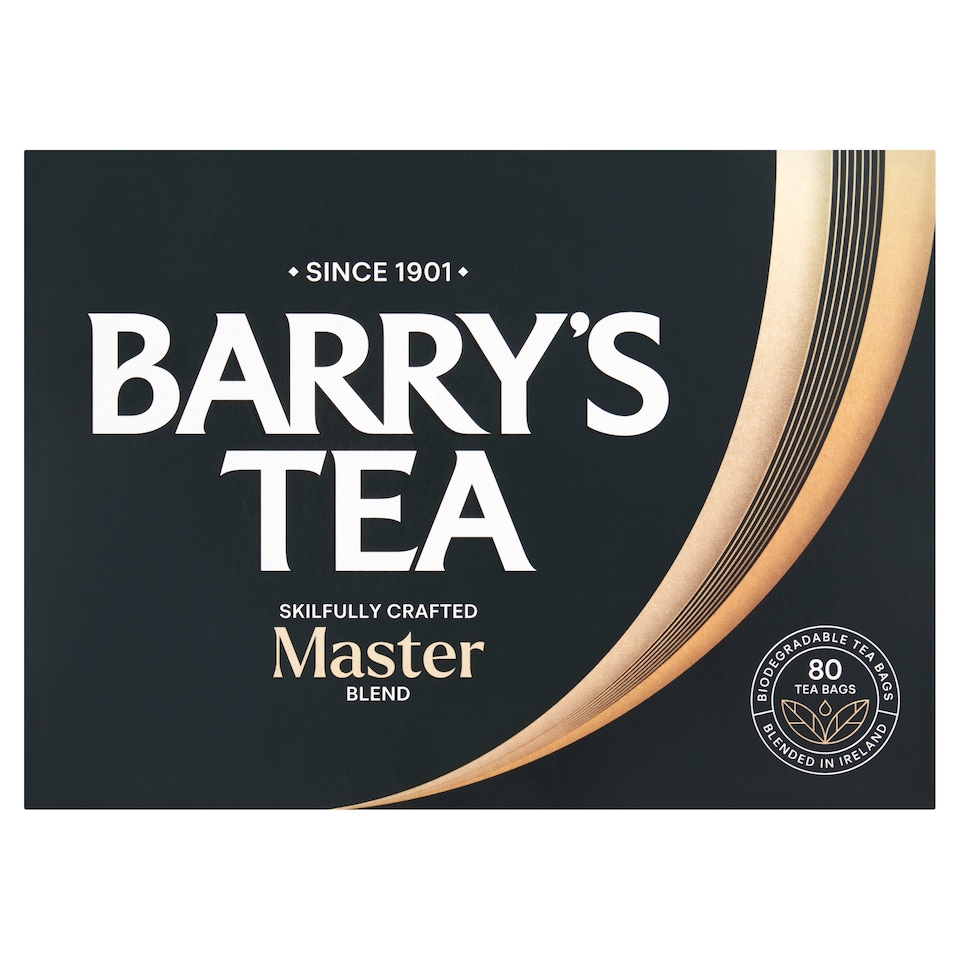 Barry's Tea Master Blend 80 Tea Bags 250G