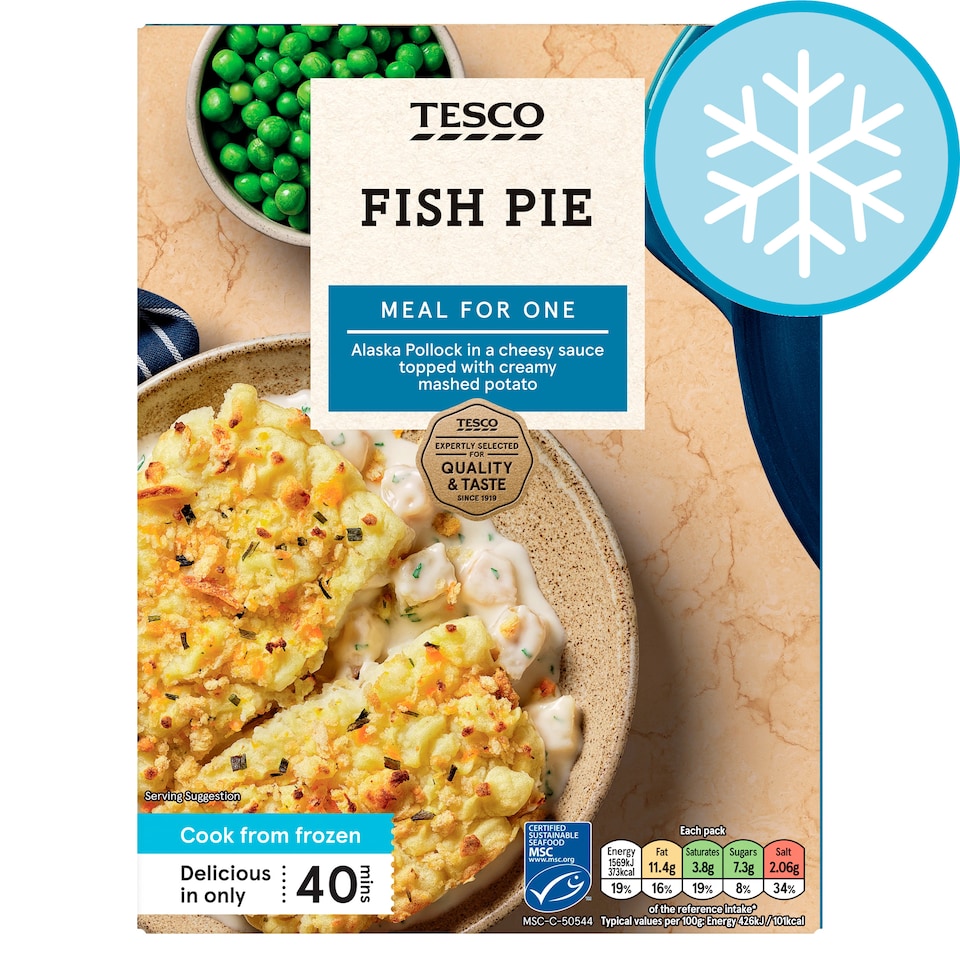 Tesco Fish Pie 400G