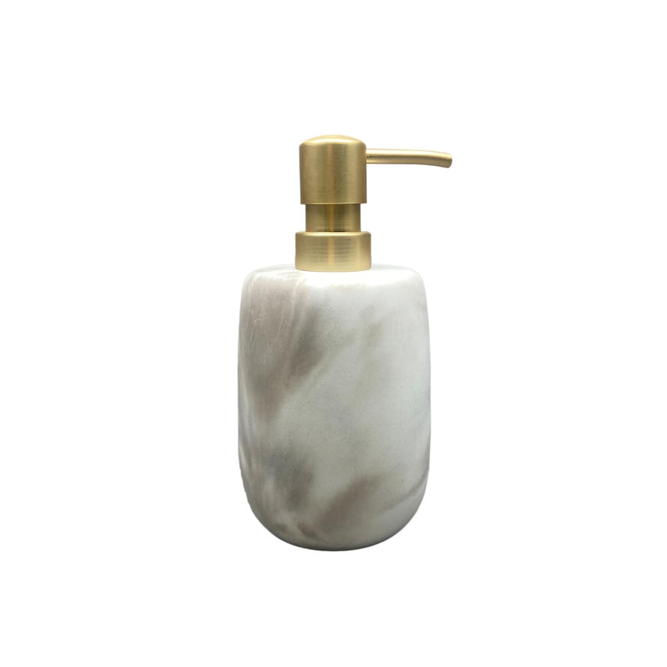 F&F Home Marbel Effect Soap Dispenser