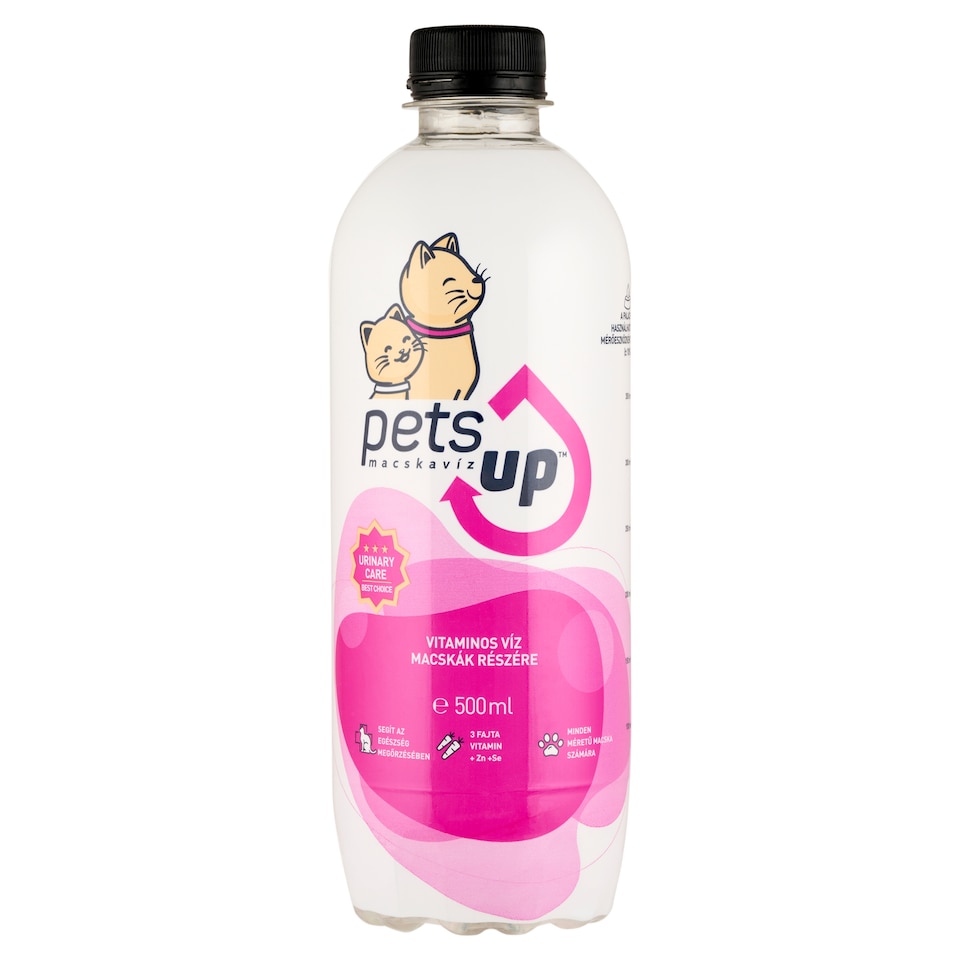 PetsUp vitaminos víz macskák részére 500 ml  1. kép