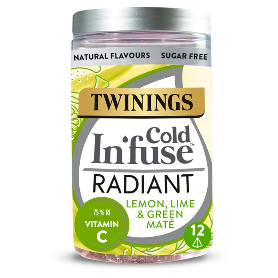 Twinings Cold Infuse Radiant 12 Pack 30G