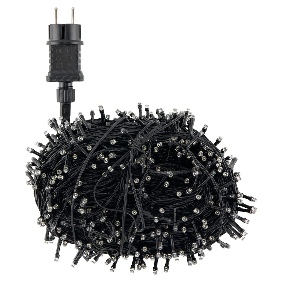 obrázok 1 z Snow Meister SM2443A 1000 LED svetelná reťaz studená biela