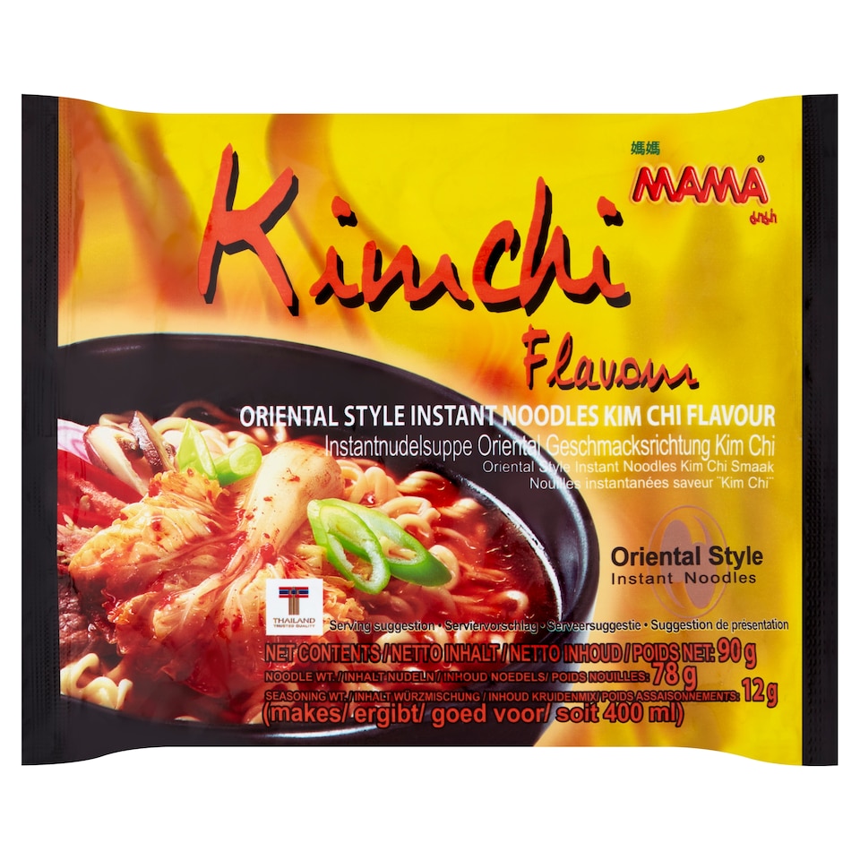 Mama Kimchi Instant Noodles 90G