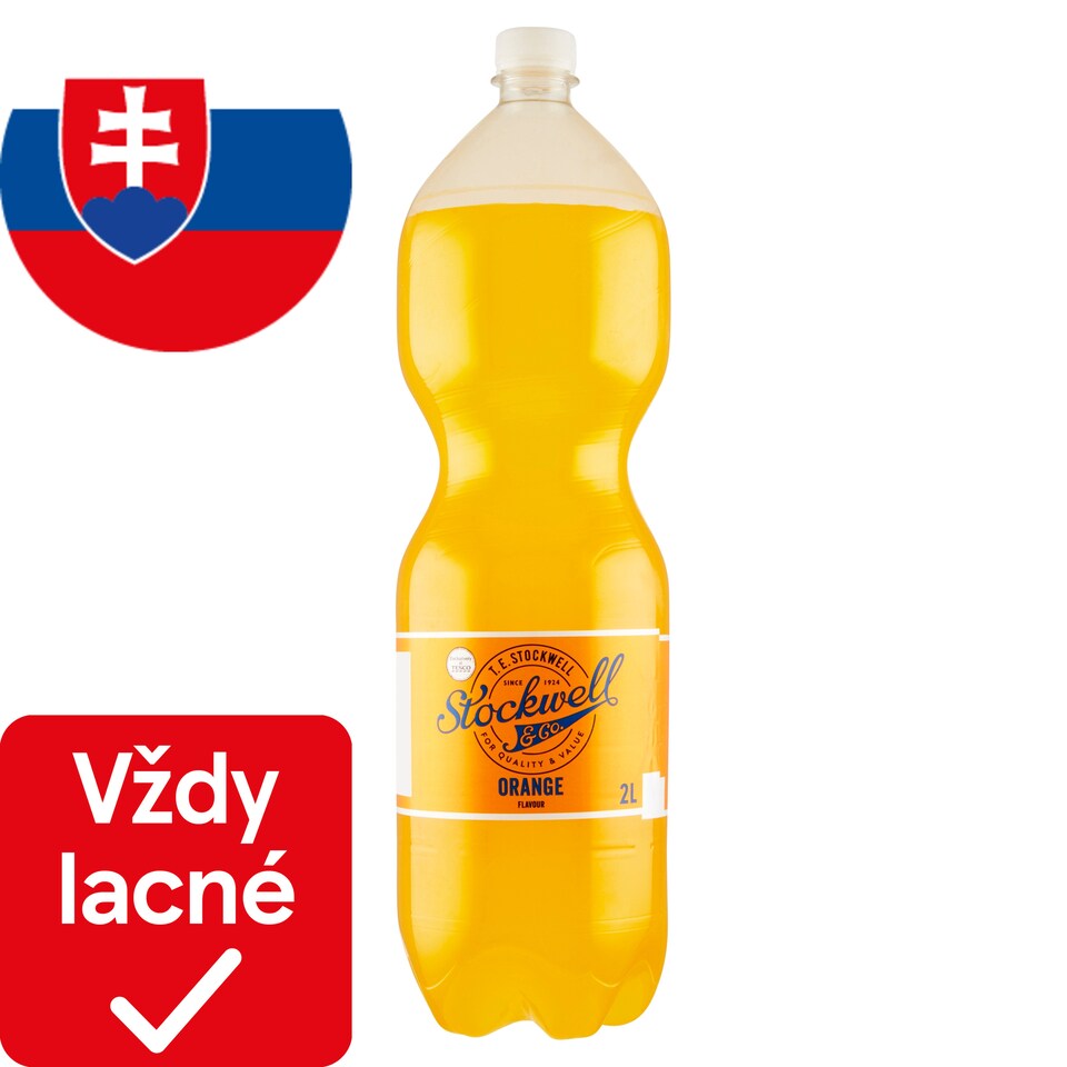Tesco Nealkoholický sýtený nápoj s pomarančovou príchuťou 2 l