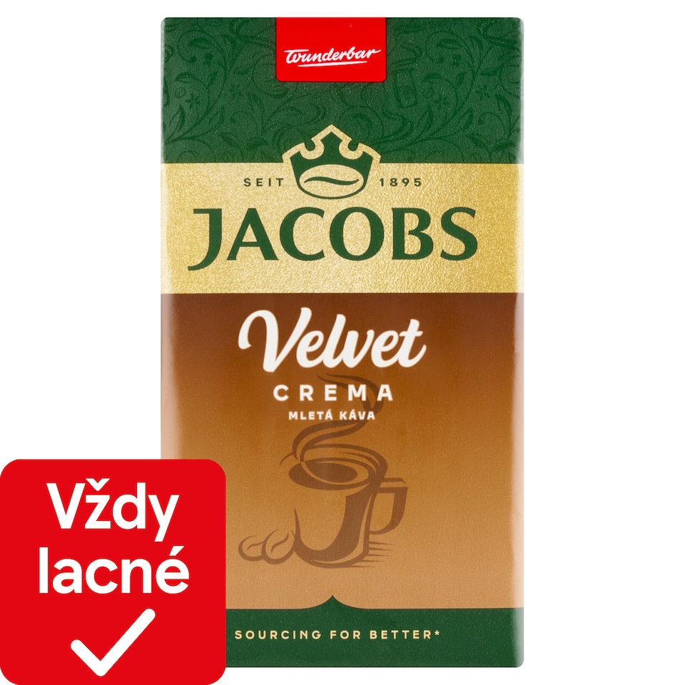 obrázok 1 z Jacobs Velvet Crema mletá káva 250 g