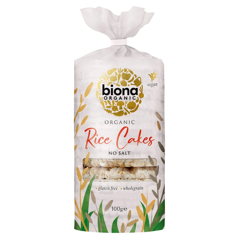 Biona Organic Rice Cakes no Salt 100g