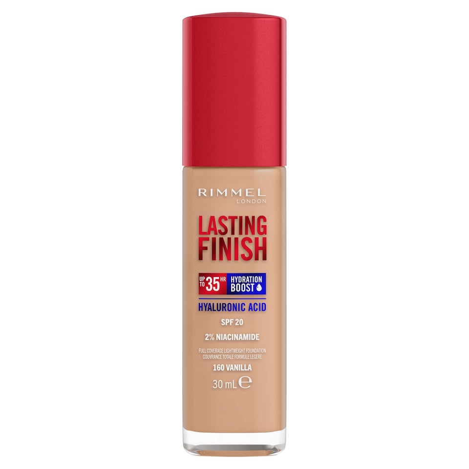 image 1 of Rimmel Lasting Finish Foundation 160 Vanilla 30Ml