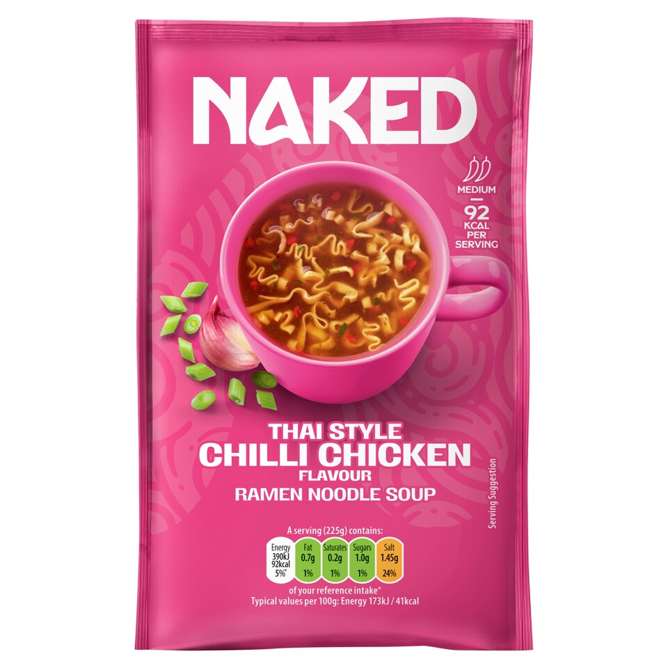 Naked Noodle Ramen Chili Chicken Soup 25G