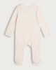 image 2 of F&F Baby 2-Pack Cotton Rich Ribbed Bear Print Sleepsuits in White