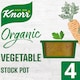 image 1 of Knorr Organic Vegetable Stock Pot 4x26g