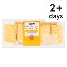 Tesco Sweetcorn Cobettes 4 Pack