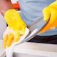 image 2 of Marigold Extra Life Kitchen Gloves - Medium 1 Pair