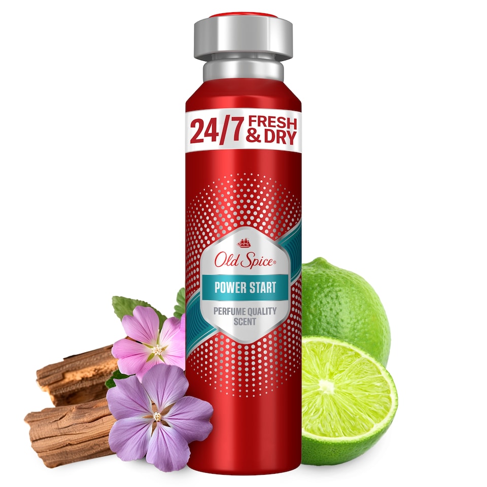 Old Spice Power Start Férfi Izzadásgátló Spray, 150ml 1. kép