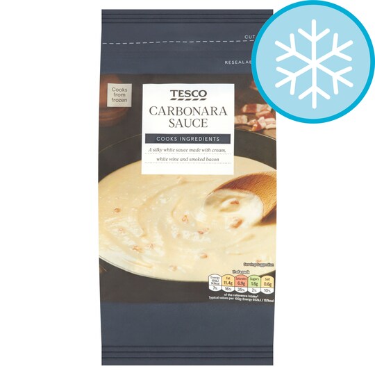 Tesco Carbonara Sauce 350G Tesco Groceries