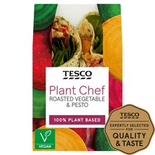 Tesco Plant Chef Roasted Vegetable & Pesto Wrap