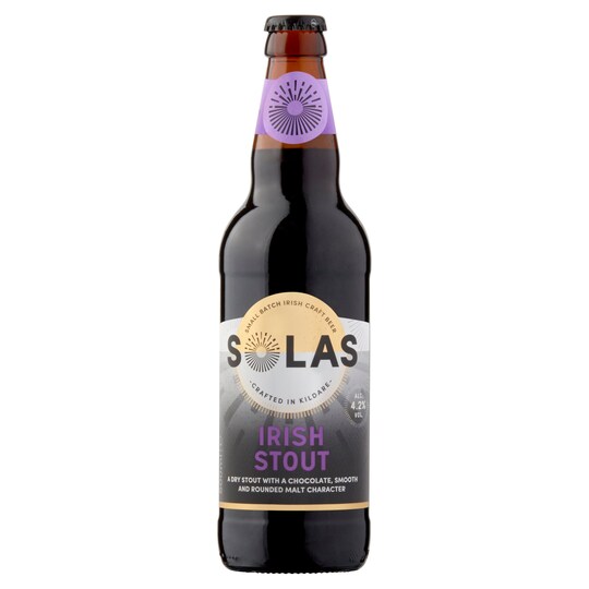 Solas Irish Stout 500Ml