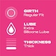 image 4 of Durex Pleasure Me Condoms Ribbed & Dotted Regular Fit 20 Pack