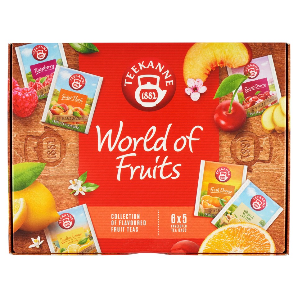 image 1 of Teekanne World of Fruits 6 x 5 Tea Bags 66.25 g