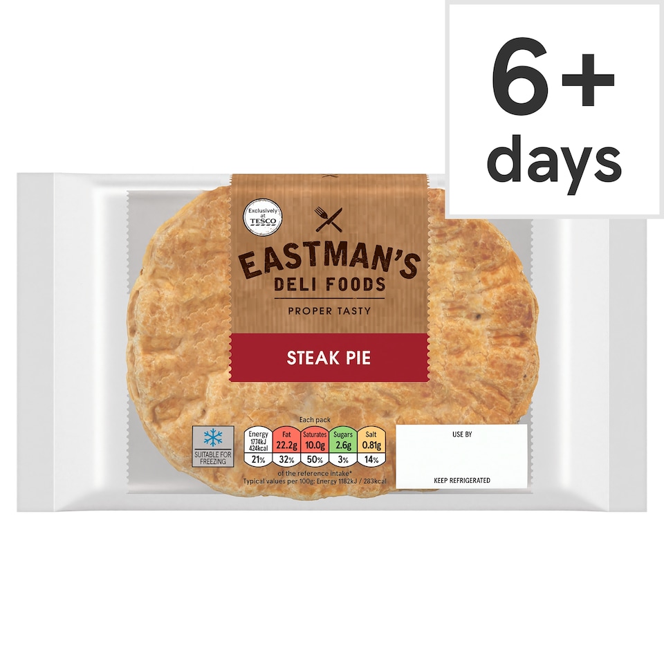 Eastmans Steak Pie 150G