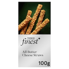 Tesco Finest All Butter Cheese Straws 100G