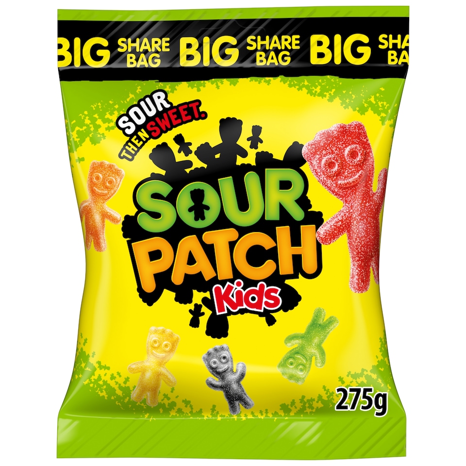 Sour Patch Kids Original Sweets Sharing Bag 275G 