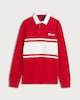 image 4 of F&F Pure Cotton Wales Colour Block Rugby Top in Red