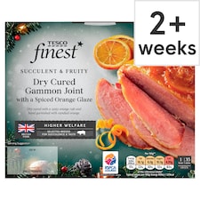 49. Tesco Finest Dry Cured Gammon Joint with a Spiced Orange Glaze 1kg (Serves 4)