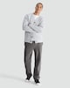 image 3 of F&F Knitted Waffle Textured Button Up Cardigan in Grey