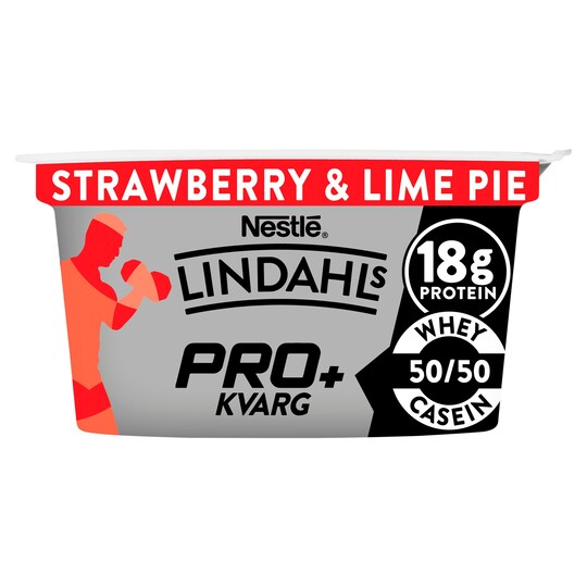 Lindahl's Pro+ Strawberry Lime Pie Quark 150G