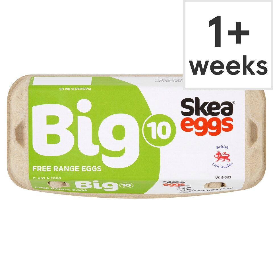 Skea Big Free Range Eggs 10 Pack