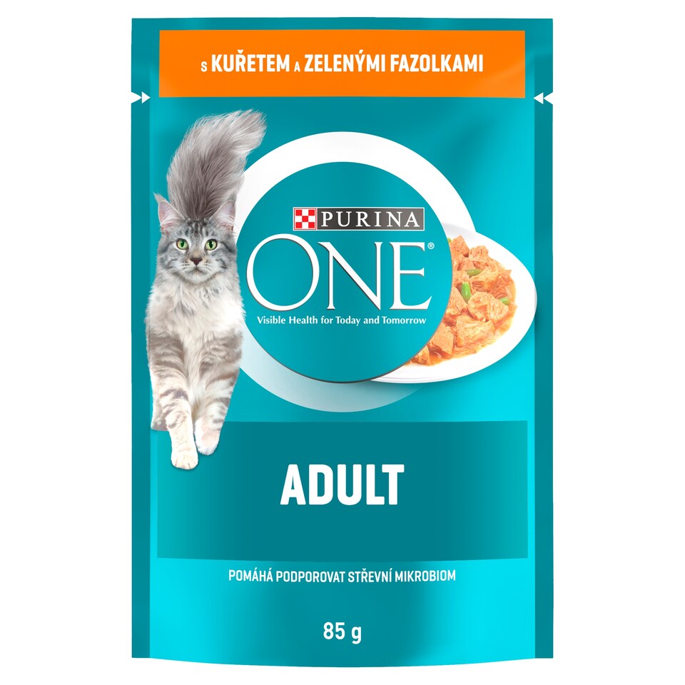 image 1 of Purina ONE Adult Pouch for Cats Chicken in Juice 85g