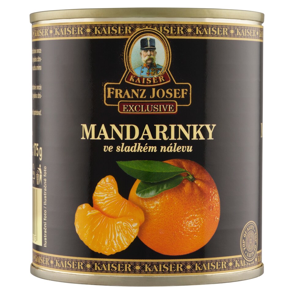 image 1 of Franz Josef Kaiser Exclusive Mandarin Oranges in Syrup 312g