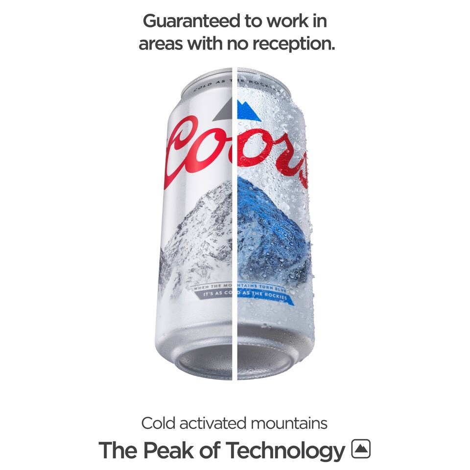 image 1 of Coors Lager Beer Can 4 x 568ml 