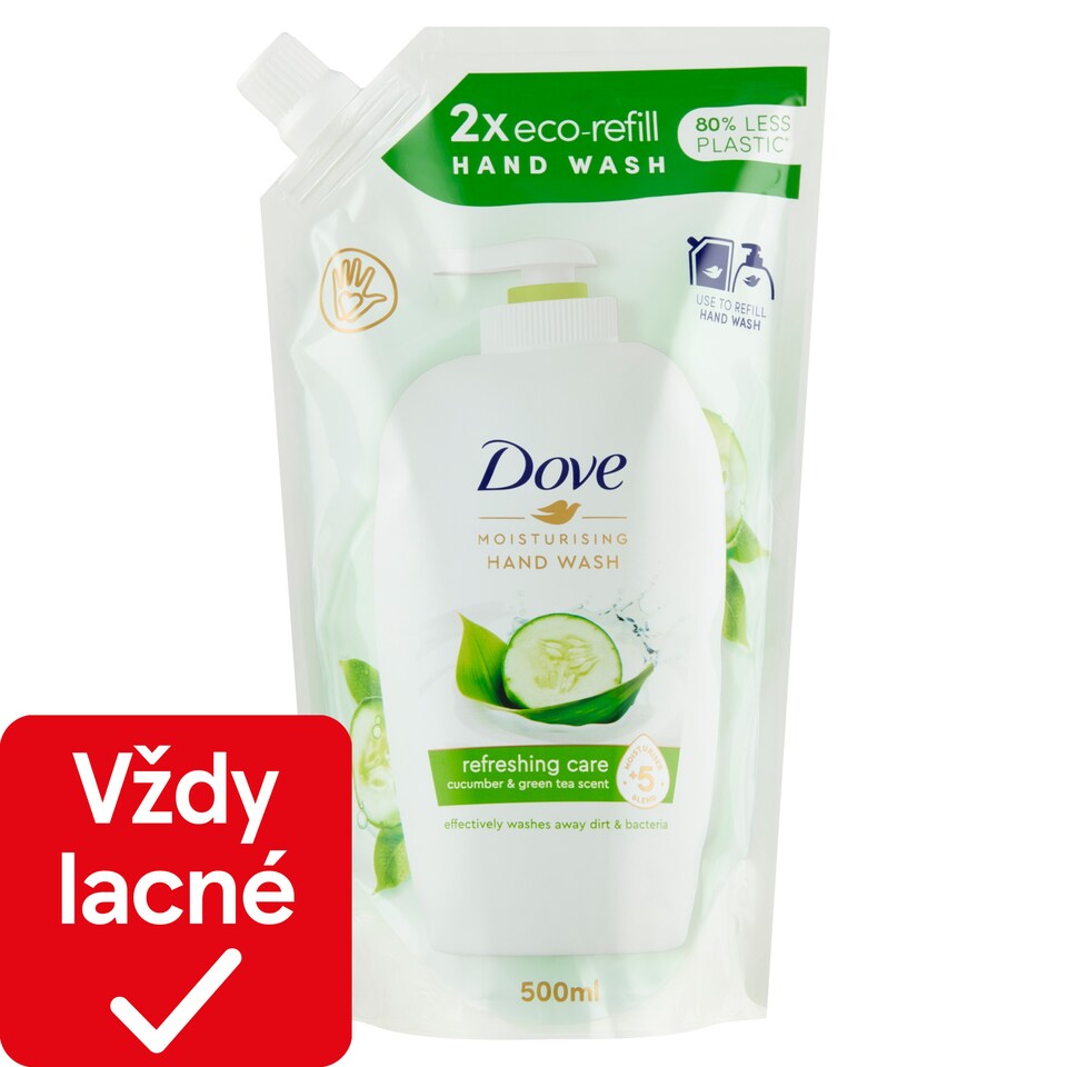 obrázok 1 z Dove Refreshing Care tekuté mydlo na ruky 500 ml