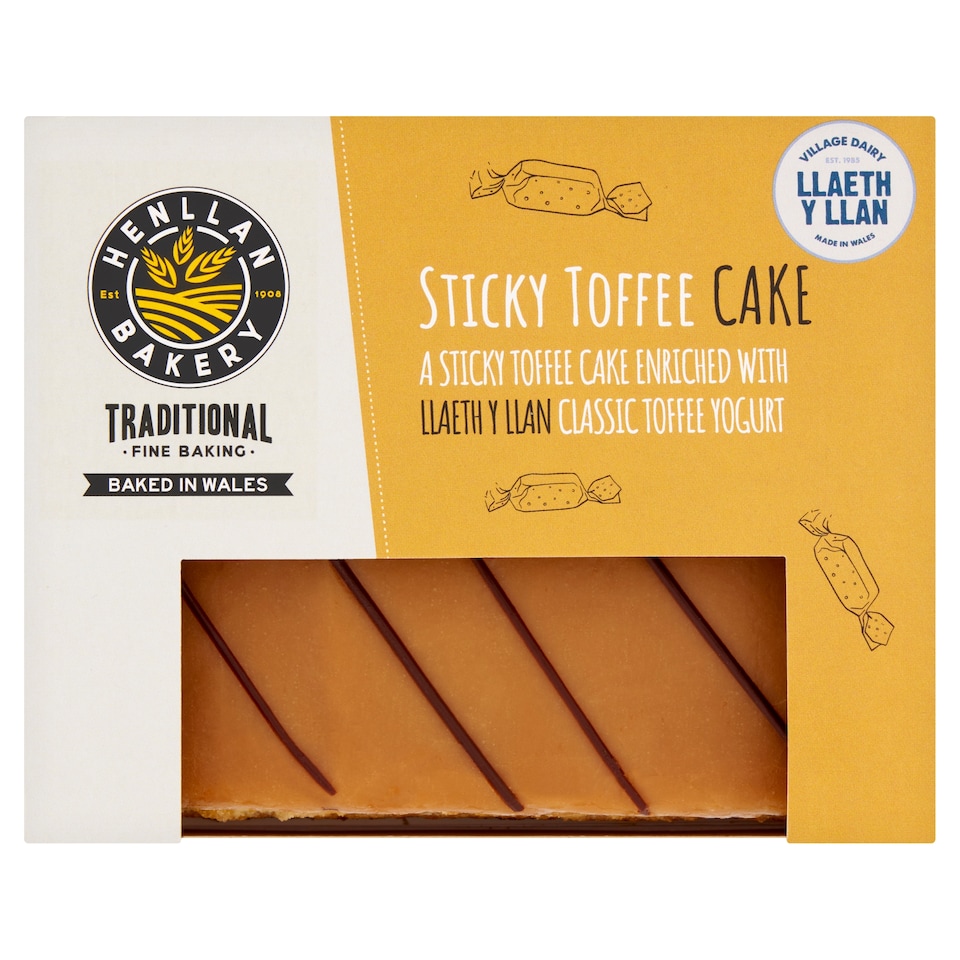 Henllan Bakery Sticky Toffee Cake