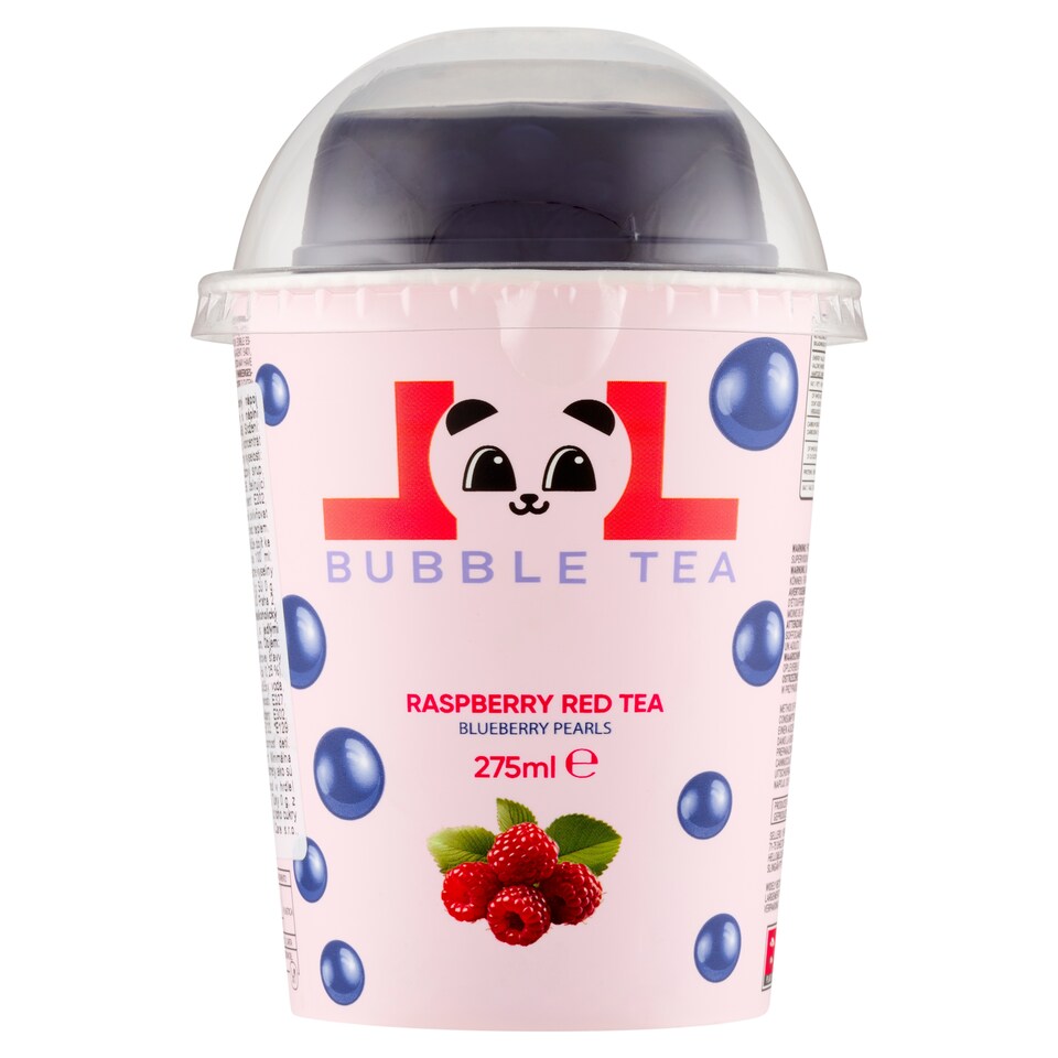 Obrázek 1 pro produkt LOL Bubble Tea nealkoholický ochucený nápoj s příchutí maliny 275ml