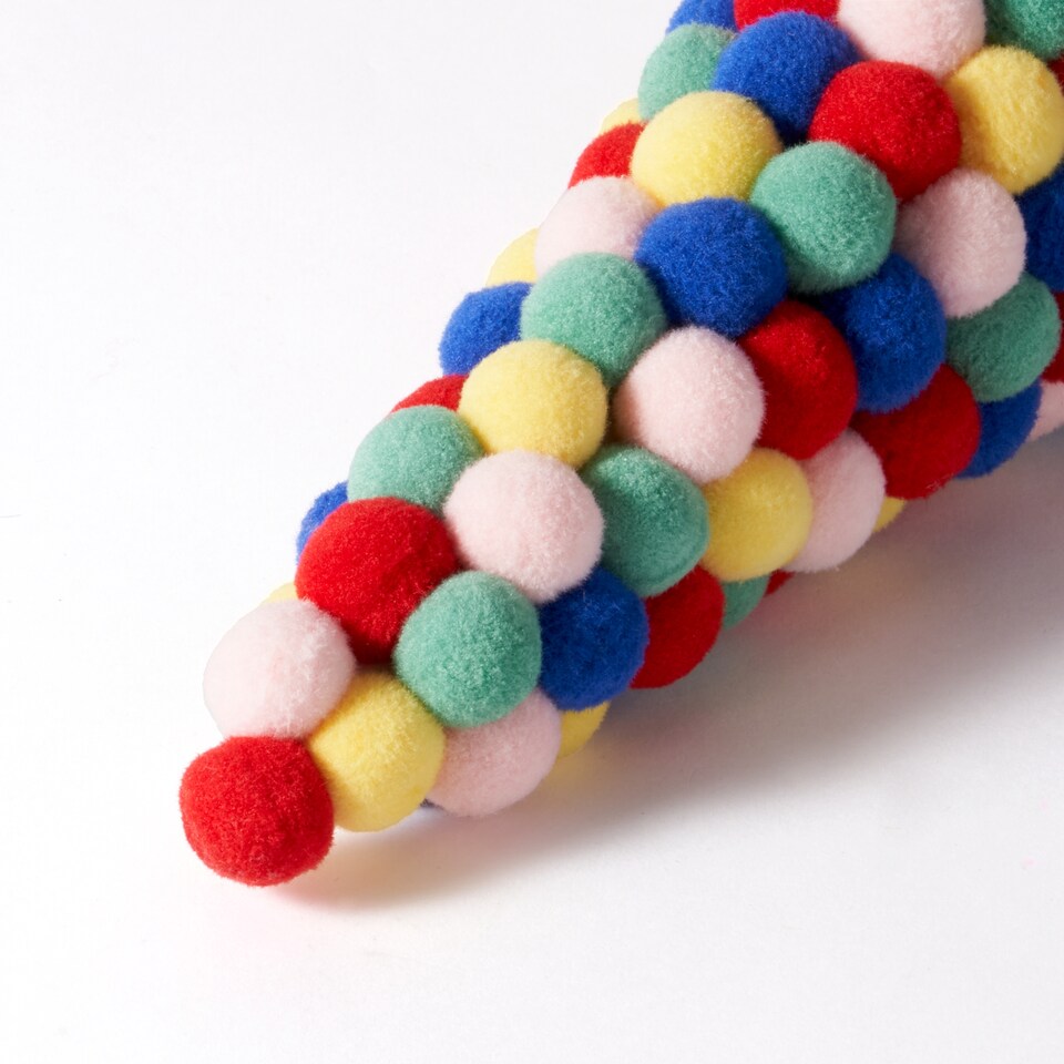 image 1 of Paperchase Cosmic Christmas Pom Pom Decorative Tree Ornament