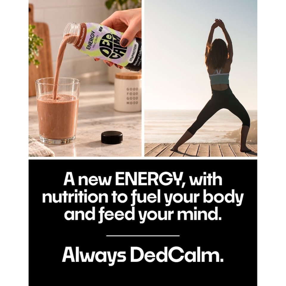 image 1 of DedCalm Protein Energy Drink - Chocolate Flavour - 330ml