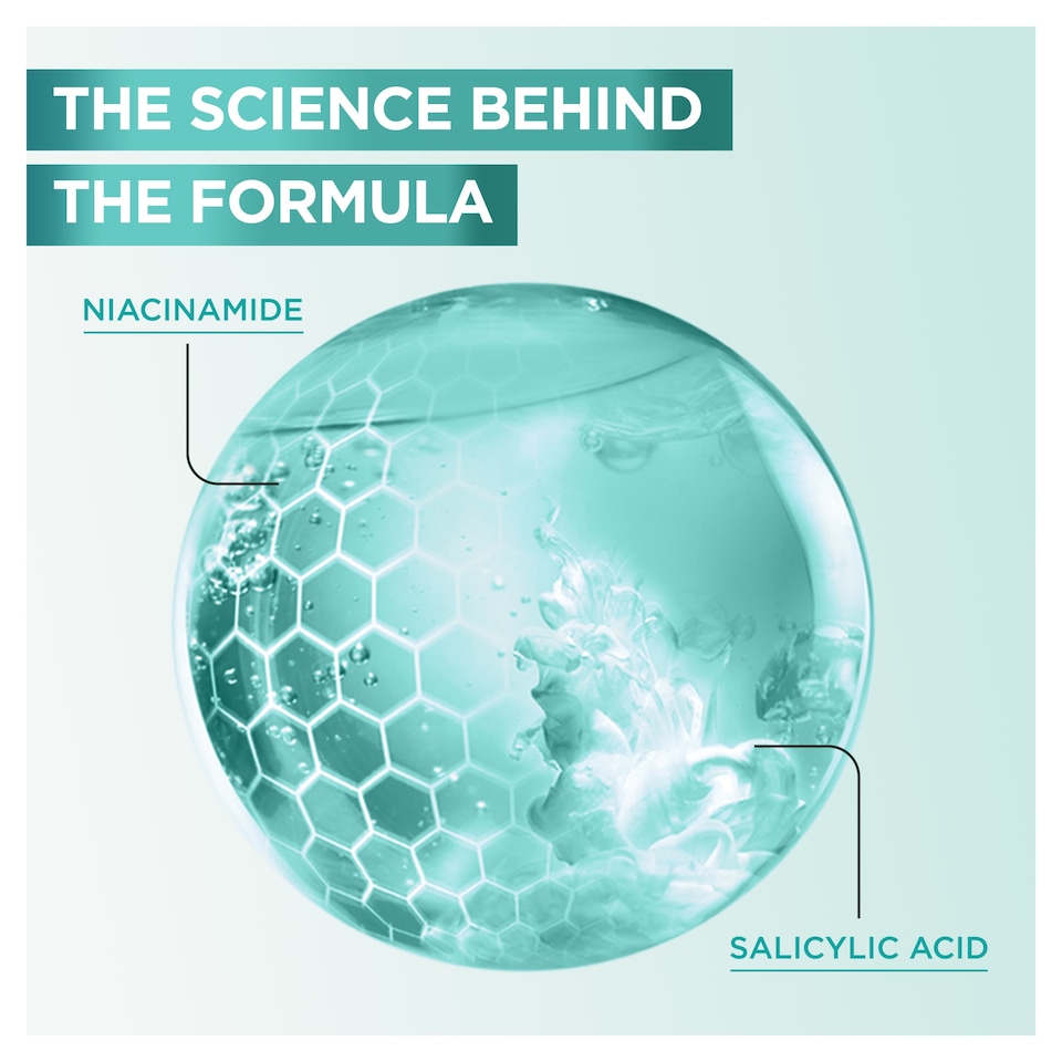 image 1 of Garnier BHA + Niacinamide Daily UV Fluid SPF50+ 40ml