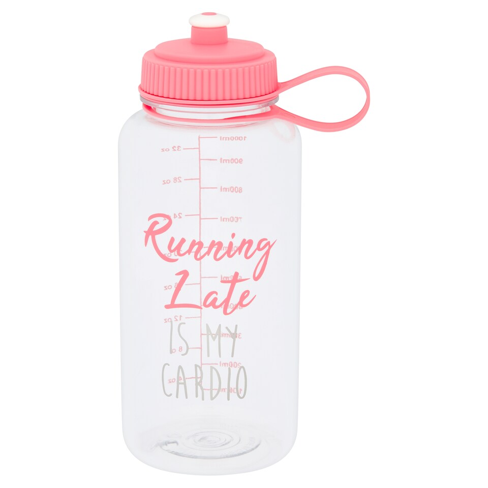 Tesco Slogan Bottle 1L