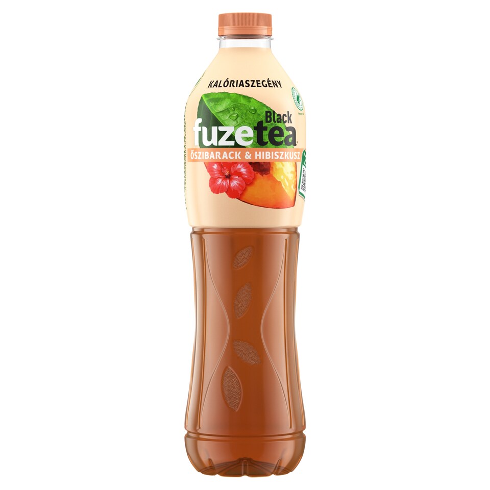 Fuze Tea Non-Carbonated Peach and Hibiscus Flavored Soft Drink with Black Tea Extract 1,5 l