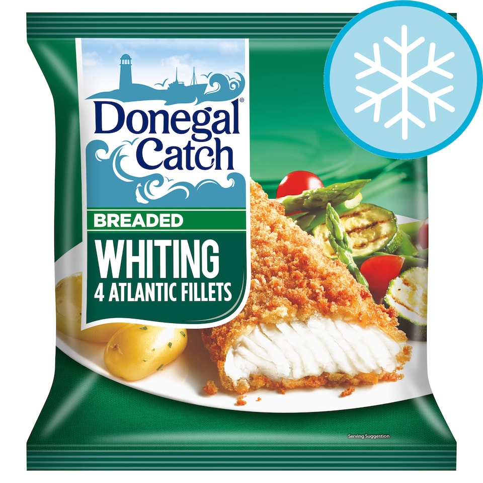 Donegal Catch Breaded Whiting 4 Fillets 400G