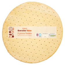 Tesco Everyday Value 2 Pizza Bases 500G
